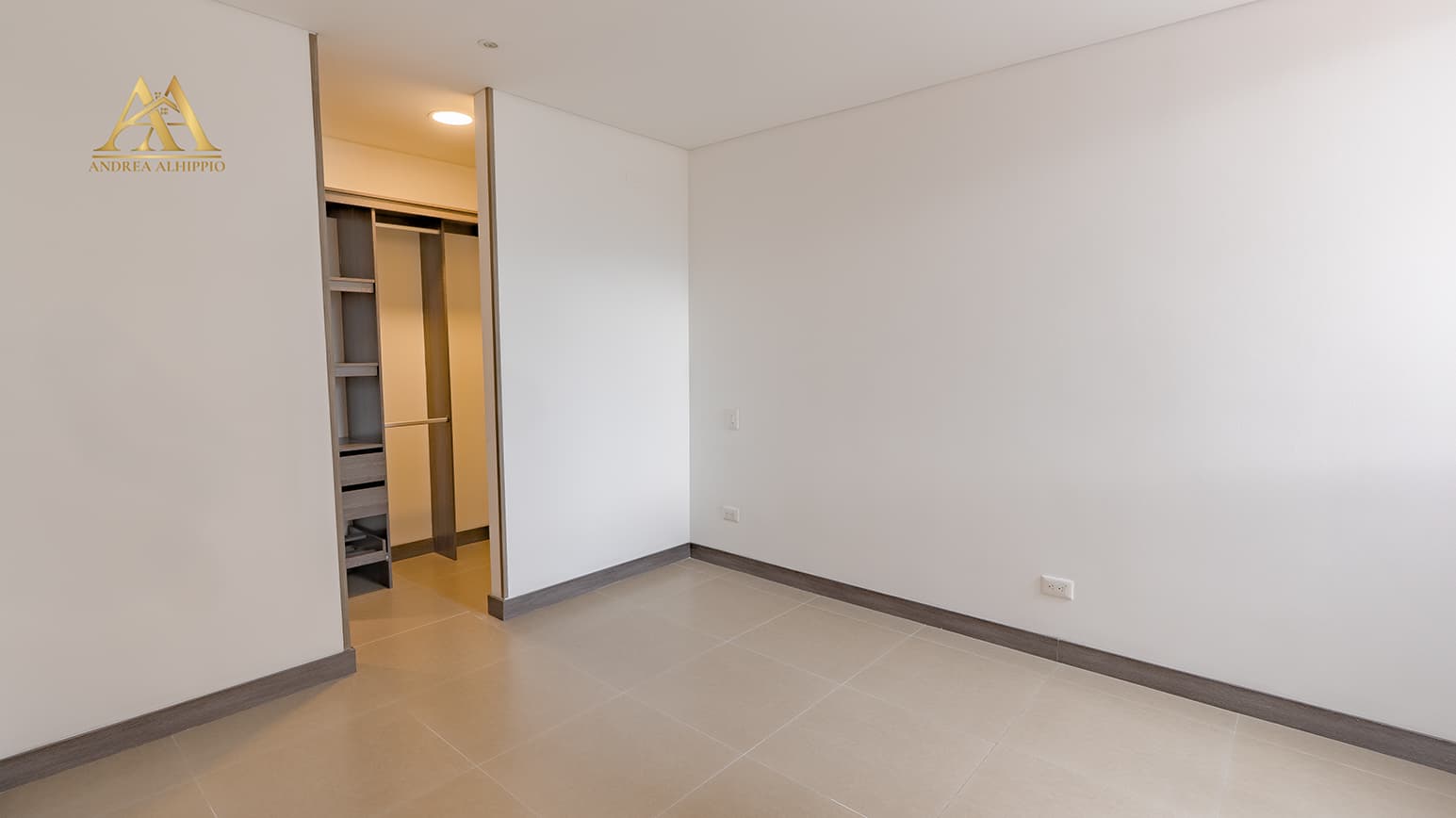 Cuarto principal del apartamento en Vilanova